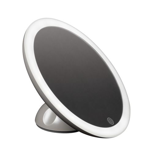 Miroir Sur Ventouse Haepi Colette Blanc