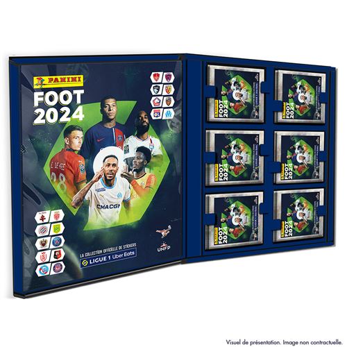 Panini Foot 2024 Ligue 1 Uber Eats Stickers Boite 50 Pochett... Carte à collectionner Panini Foot 2024 Ligue 1 Uber Eats Stickers Boite 50 Pochett... Carte à collectionner