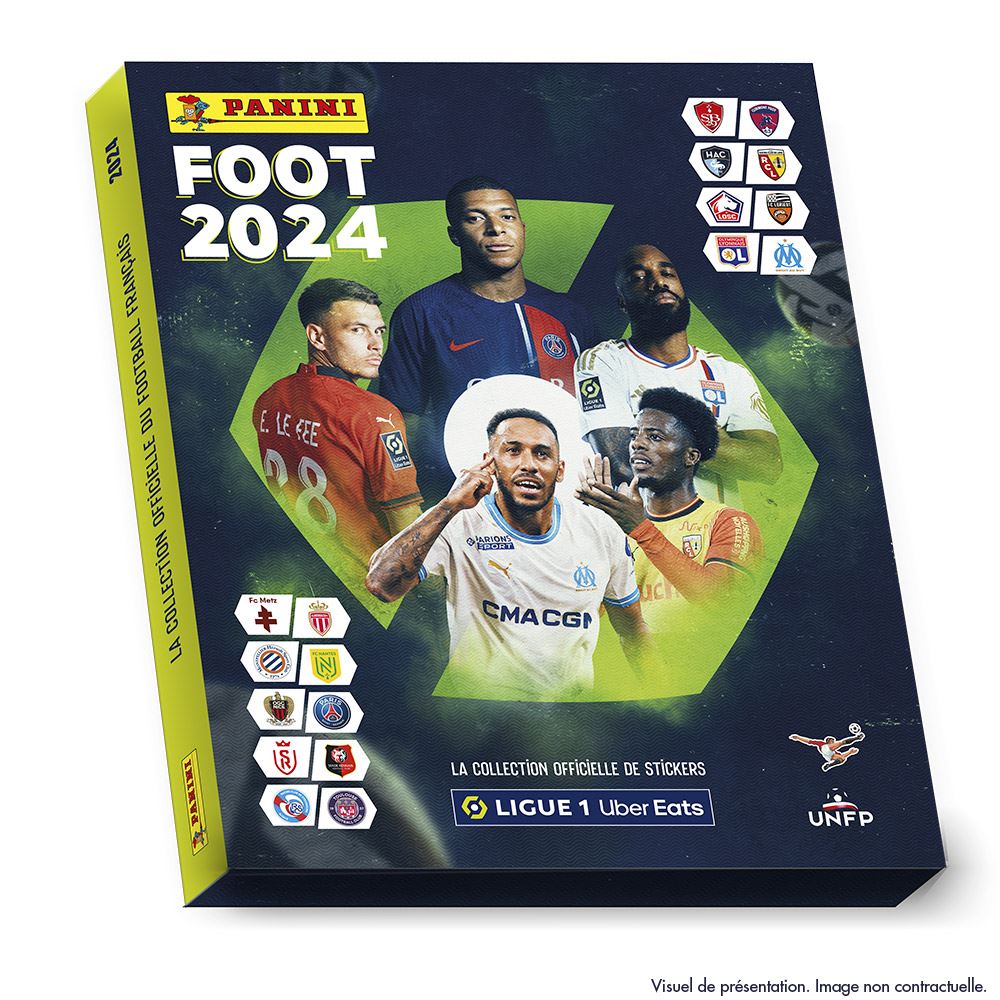 Carte à collectionner Panini Foot 2024 Coffret premium 1 album avec 19