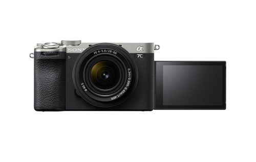 Appareil photo hybride Sony Alpha 7C II 28-60mm f/4 Argent