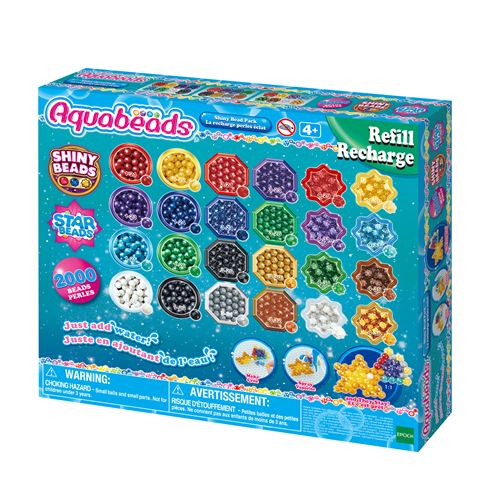 Aquabeads La recharge perles éclats Kit de loisirs créatifs Activité manuelle enfants en toute autonomie Recharge de perles qui collent avec de 'eau Jouet enfant et + 31995 - vue 7