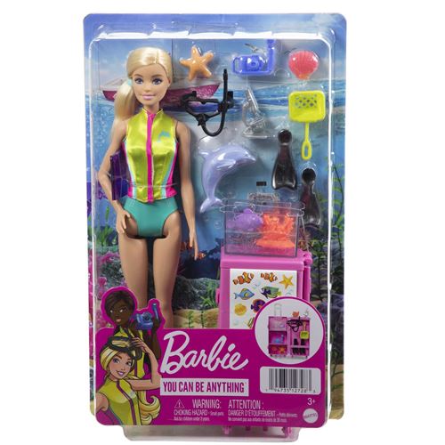 Barbie Multicolore Poupée Plongeuse