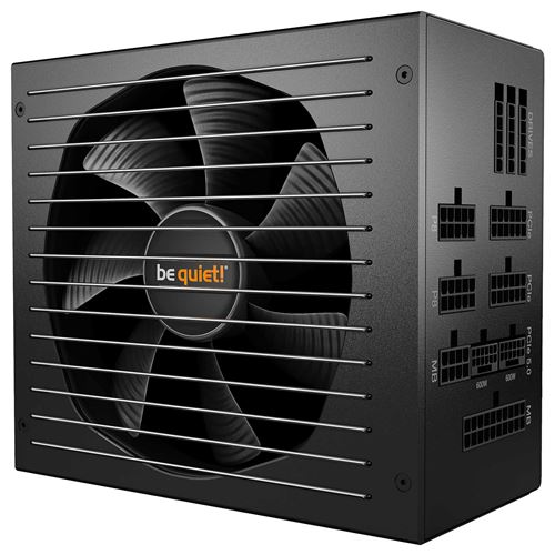 Be Quiet - Straight Power 12 - Alimentation PC Modulaire - 1000W - 80 PLUS Platinum - Noir - Image 2