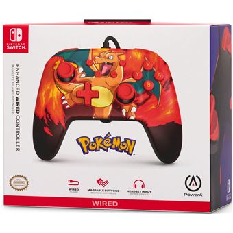 MANETTE FILAIRE SWITCH POKEMON CHARIZARD VORTEX