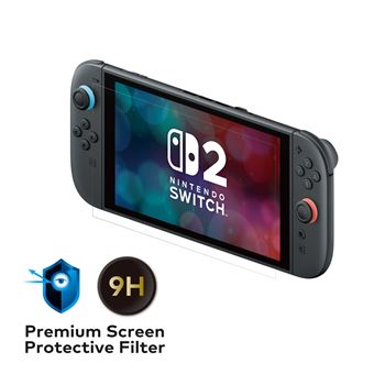 Film de protection d'écran premium Hori Transparent pour Nintendo Switch 2