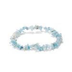 Bijou Bracelet chakra gorge aigue-marine Bleu