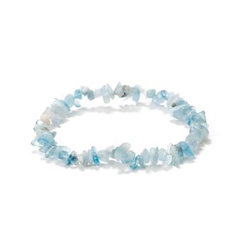 Bijou Bracelet chakra gorge aigue-marine Bleu