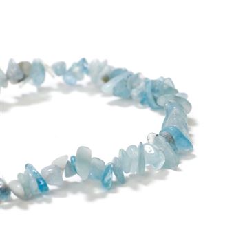 Bijou Bracelet chakra gorge aigue-marine Bleu