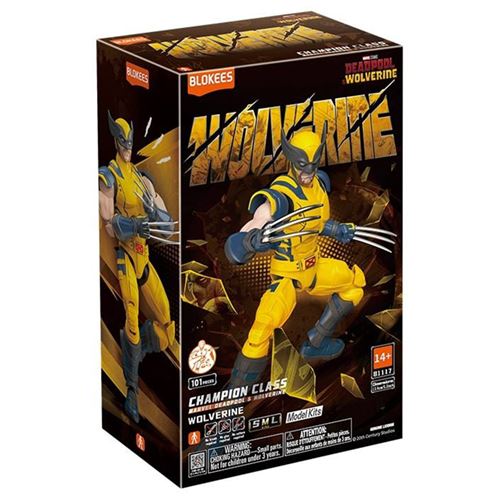 Maquette Blokees Marvel Heros Champion Class 05 Wolverine