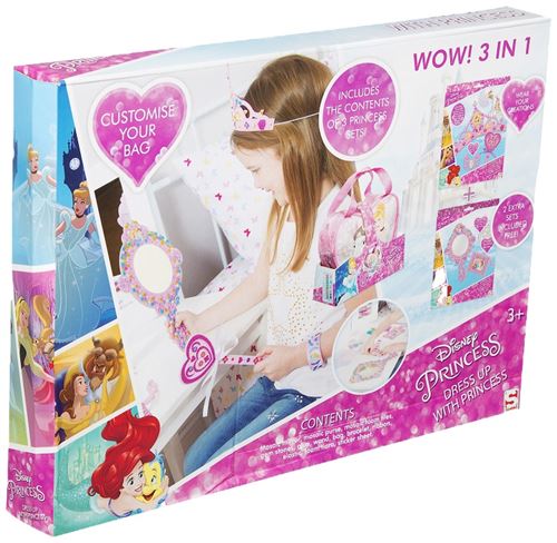 Kit créatif Disney Princesses 3 en 1