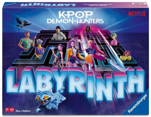 Jeu De Stratégie Ravensburger Labyrinth Kpop Demon Hunters