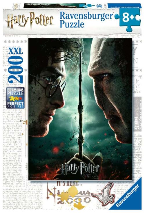 Rave Puzzle 200 Pièces Xxl Ravensburger Harry Potter Vs Voldemort