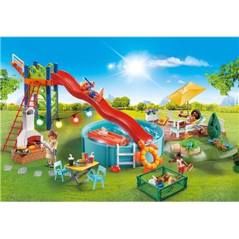 PLAYMOBIL 70281 Parc de jeux et enfants- City Life- Le centre de