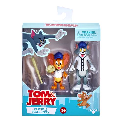 Tom & Jerry Set van 2  Figuren 8 cm Willekeurig Model