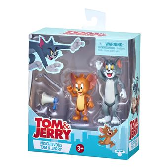 Pack de 2 figurines Tom & Jerry 8 cm Modèle aléatoire