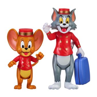 Pack de 2 figurines Tom & Jerry 8 cm Modèle aléatoire