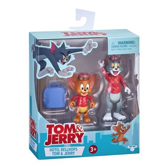 Pack de 2 figurines Tom & Jerry 8 cm Modèle aléatoire