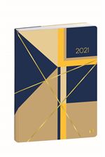 Agenda civil semainier Quo Vadis Nova Navy Jaune