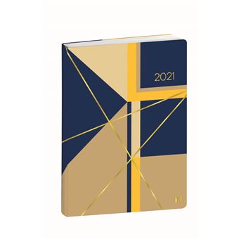 Agenda civil semainier Quo Vadis Nova Navy Jaune