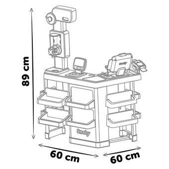 Marchande avec plusieurs fonctions de jeu Smoby