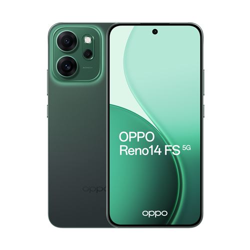 Smartphone Oppo Reno 14 FS 6,57 5G Double nano SIM 512 Go Vert émeraude