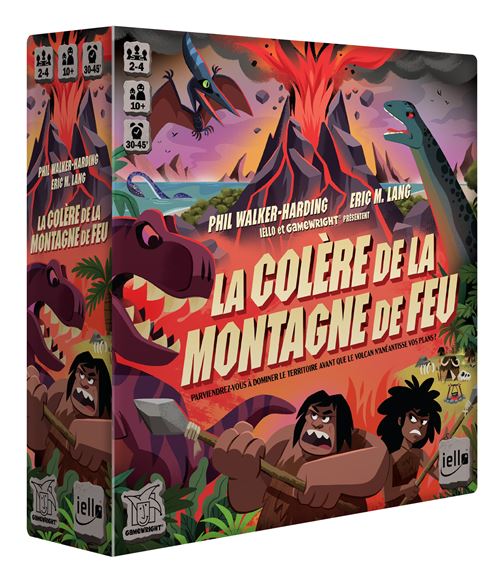 Jeu de stratégie Iello La Colère de la Montagne de Feu
