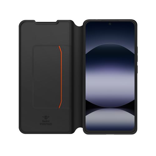 Etui Folio Avec Dragonne Amovible Made For Xiaomi Pour Redmi Note 14 5G Noir