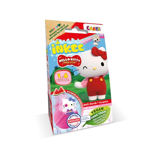 Création parfum et cosmétique Inkee Bombe de bain surprise Hello Kitty Modèle aléatoire - Inkee