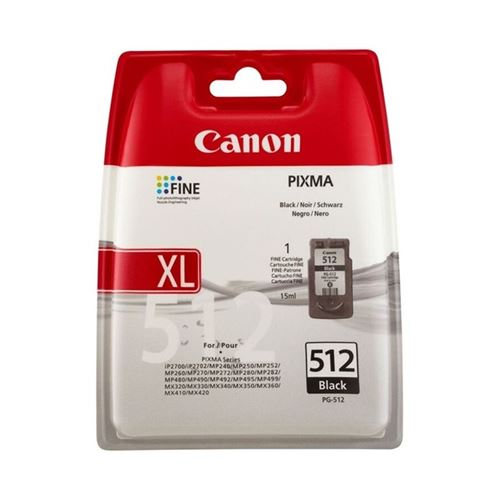 Cartouche D'encre Grande Capacité Canon Pg 512 Canon Packaging Blister - vue 5