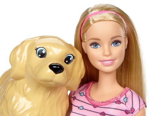 Mattel Barbie Famille Coffret Naissance des Chiots — Joguines i