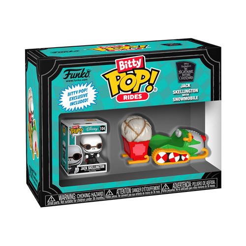 FUNKO Jack Skellington wSnowmobile 2.5 cm - vue 2