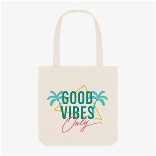 Tote bag standard Kapsul Good Vibes Only