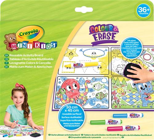 Tableau d'activités Crayola Colour Pop