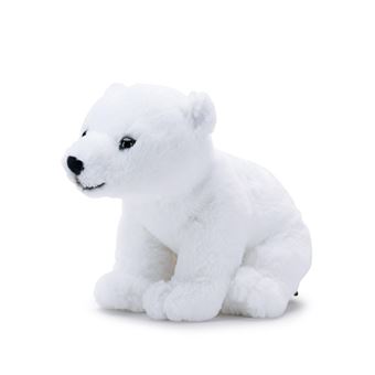 Animal en peluche National Geographic Ours Polaire 25 cm