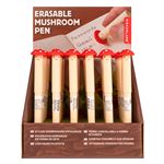 Gadget Kikkerland Stylo effaçable Champignon