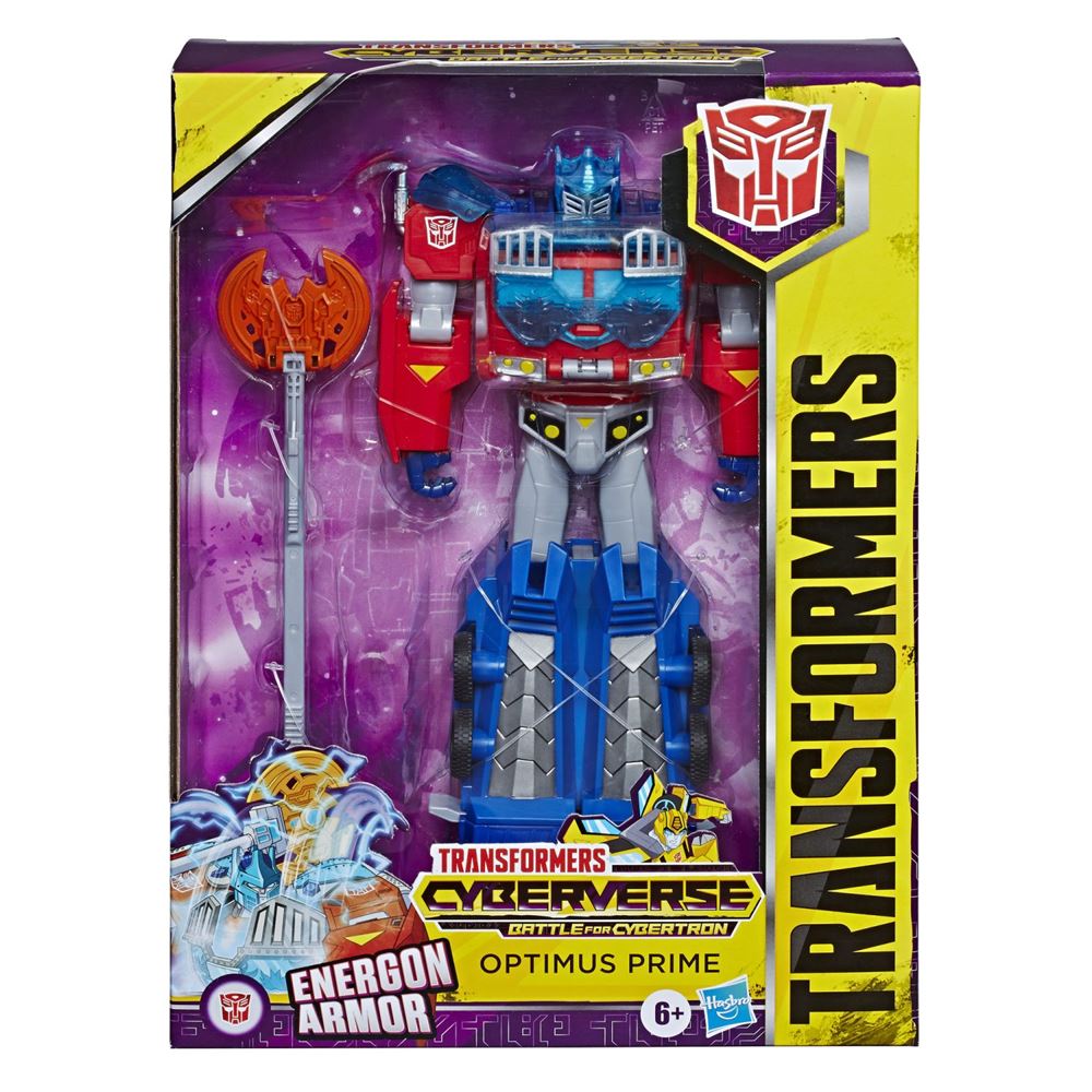 Figurine Transformers Bumblebee Cyberverse Adventures Optimus Prime Classe  Ultime - Figurine de collection - Achat & prix