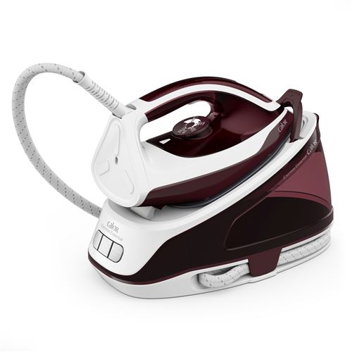 Centrale vapeur Calor Express Essential SV6120C0 REC 2200 W Lie de vin et Blanc Reconditionn&eacute; 