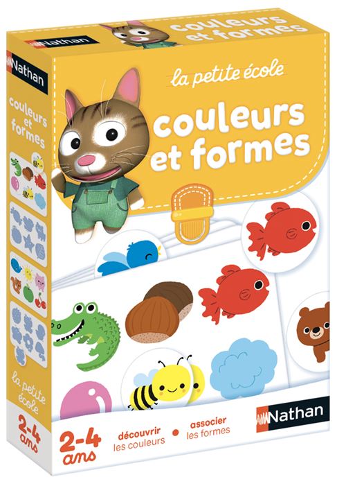 Jeu Éducatif Dujardin Nathan Couleurs et Formes – Coffret Avec 6 Jeux Progressifs, Dès 2 Ans - vue 2