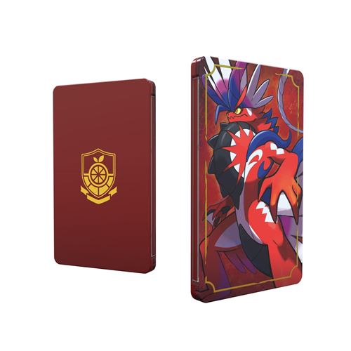 Steelbook Pokémon Ecarlate