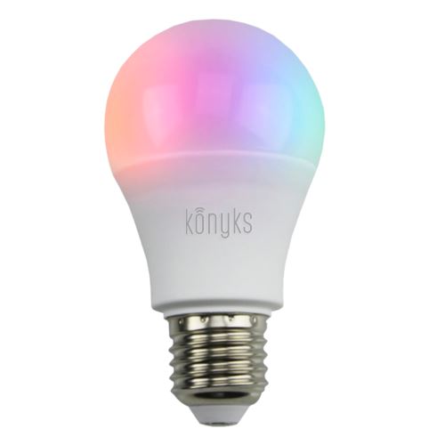 Ampoule LED Konyks Antalya Color E27 Couleurs et Blanc réglable