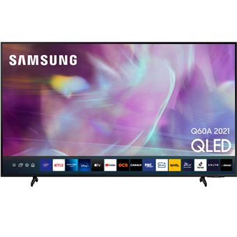 Tv Samsung 75 Qled Qe75q60a 4k Uhd Noir 2021 Tv Led Lcd Achat Prix Fnac