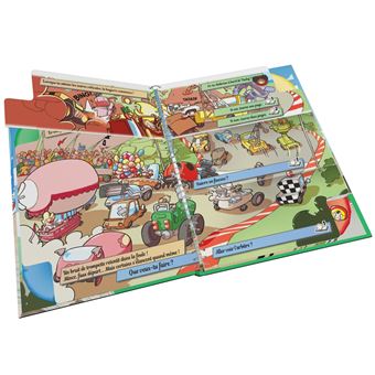 Livre interactif Gameflow Ma Première Aventure La Course des Casse-Tout