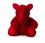 Animal en peluche Wwf Rira Rhino 29 cm Rouge