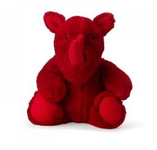 Animal en peluche Wwf Rira Rhino 29 cm Rouge
