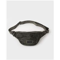Casyx Bauchtasche mit Pailletten, Silber