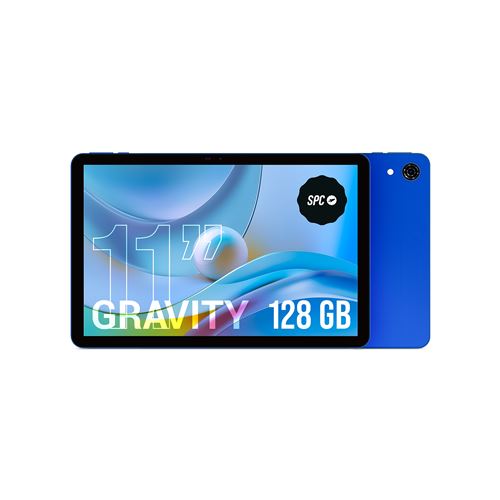 Tablette Tactile Smart products connection Gravity 11 128 Go Bleu métal