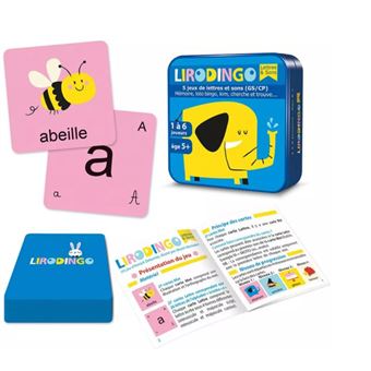 Jeu éducatif Aritma Lirodingo Lettres et sons