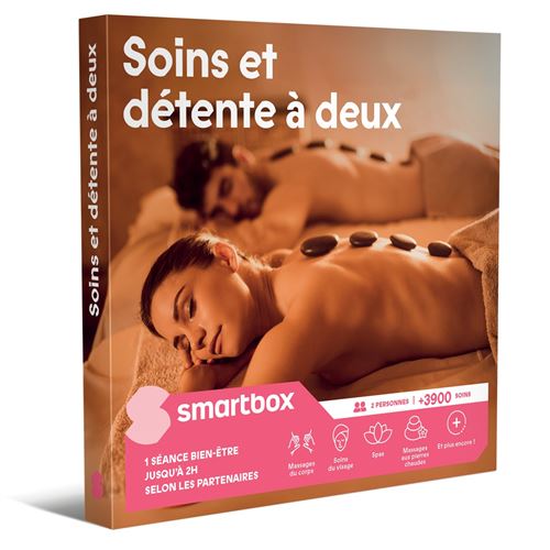 Coffret cadeau SmartBox Soins et détente à deux