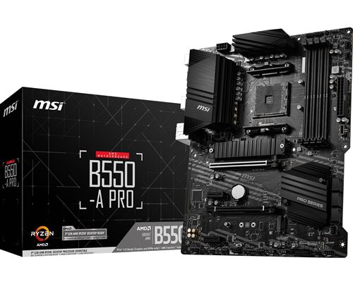 Carte mère MSI B550-A PRO ATX Socket AM4 Chipset AMD B550