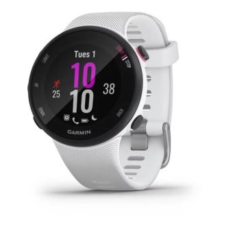 Garmin Forerunner 45S - Blanc - montre de sport avec bande - silicone -  blanc - taille du bracelet : S - affichage 1.04 - Bluetooth, ANT+ - 32 g - Montre  connectée - Achat & prix